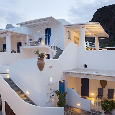 Hotel La Terrazza Panarea Exterior foto
