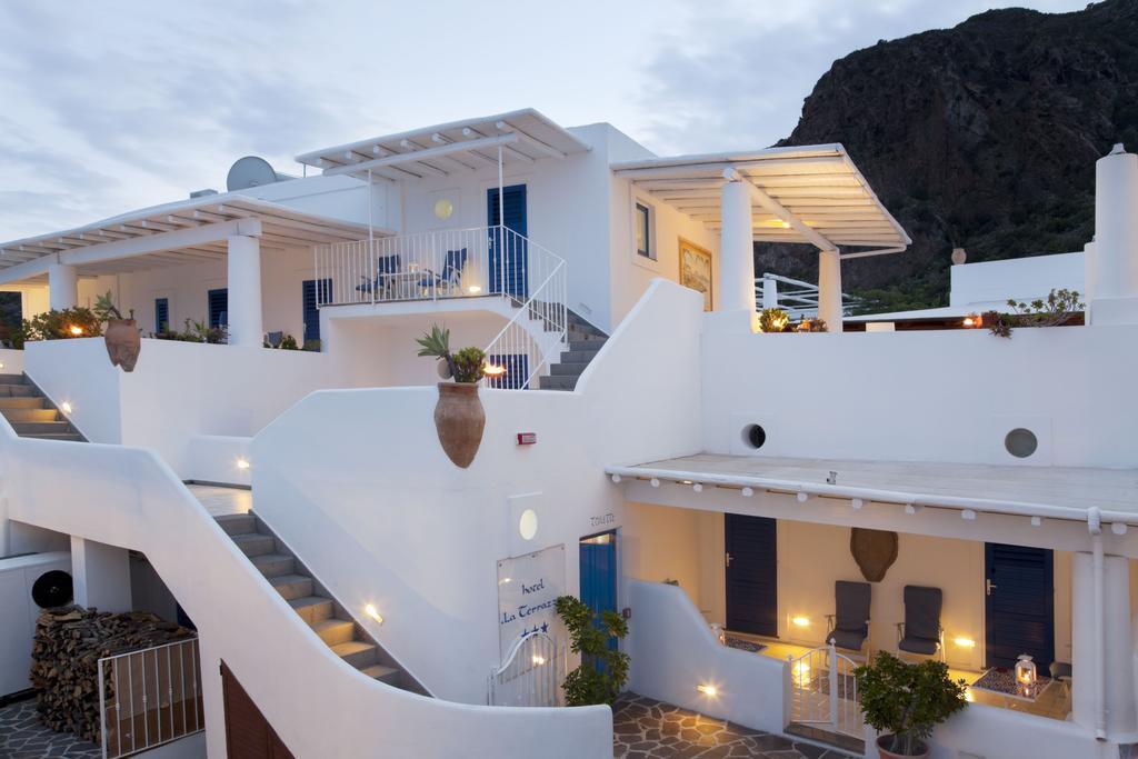 Hotel La Terrazza Panarea Exterior foto